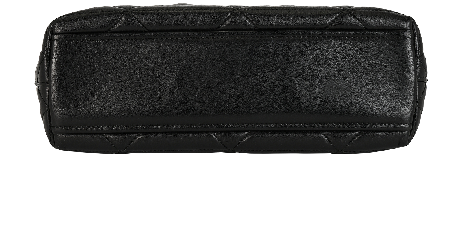 Spectrum Shoulder Bag, &pound;795, Handbags, Black, Leather, Top view